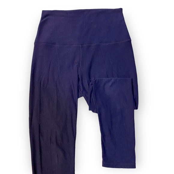 prana vida Pants - Prana Vida Organic Cotton Dark Purple Yoga Pants